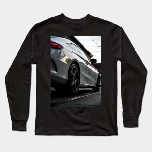 Silver Sports-car Long Sleeve T-Shirt